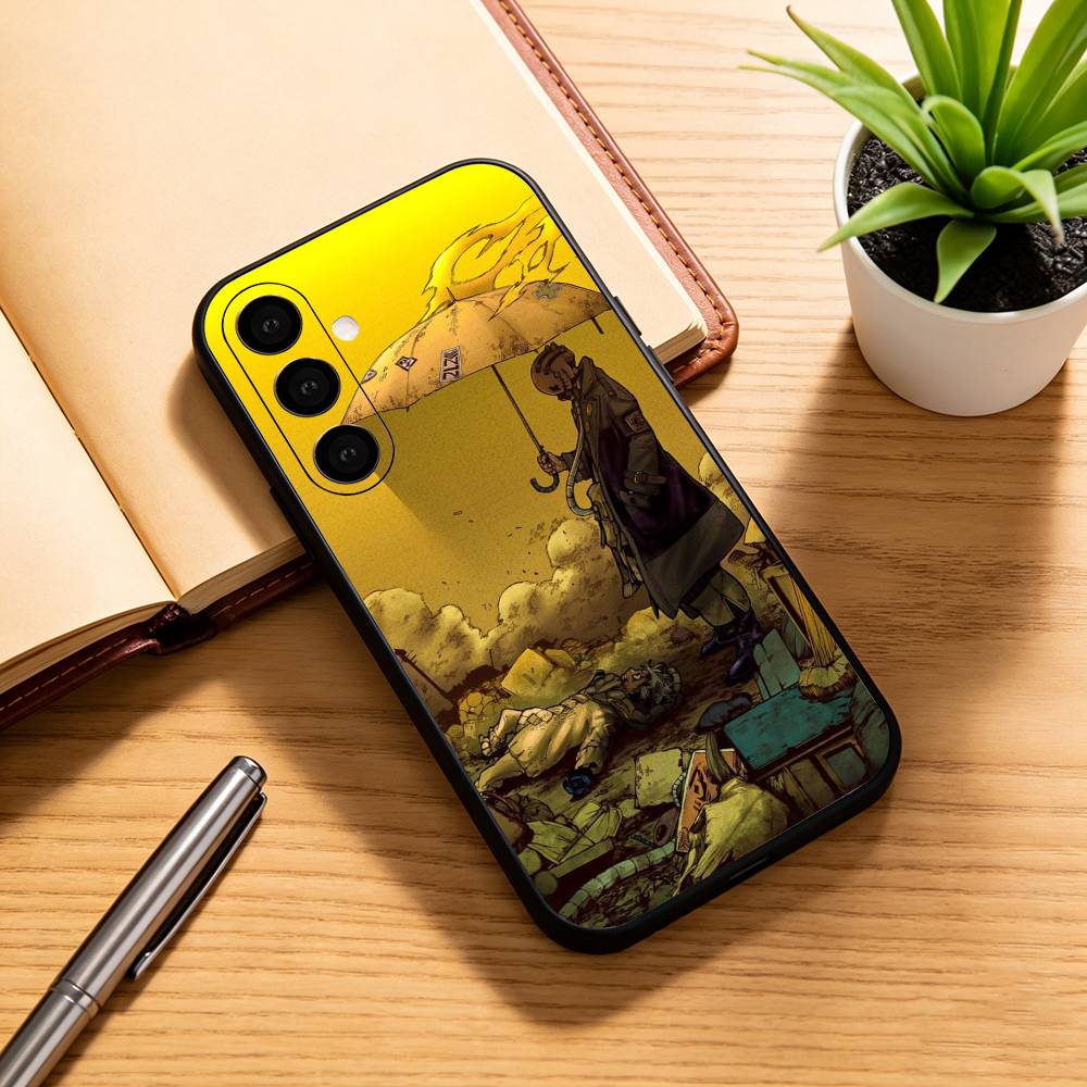 G Gachiakuta   Phone Case Black Silicone Soft For Samsung Galaxy A73,A72,A71,A70,A53,A52,A51