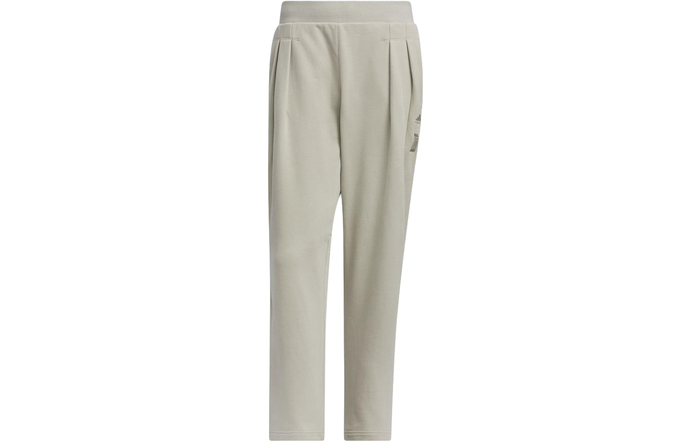 Adidas Wuji Series Wuji Heavy French Terry Pants Knitted Sweatpants Men s Sesame Earth JE6662 M