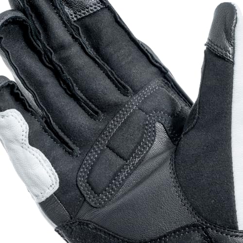 Komine Motorcycle GK-854 Leather Protect Warm Gloves HG Black Red M