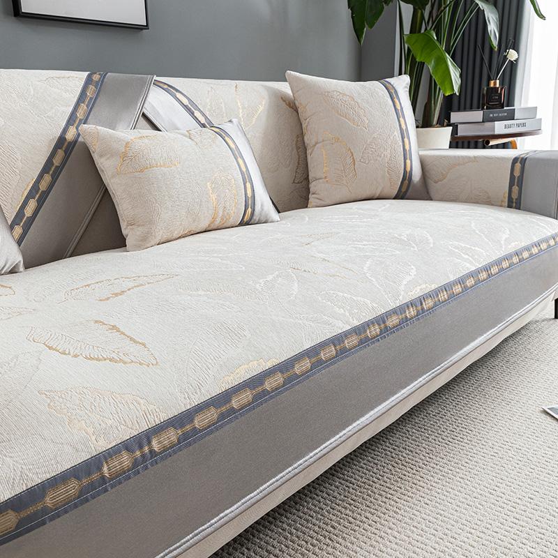 

Осінній будинок Нековзні квіти Подушка для дивана Диван Чохли для дивана Килимок Синель Чохол для дивана Funda Килимок для дивана 110x210