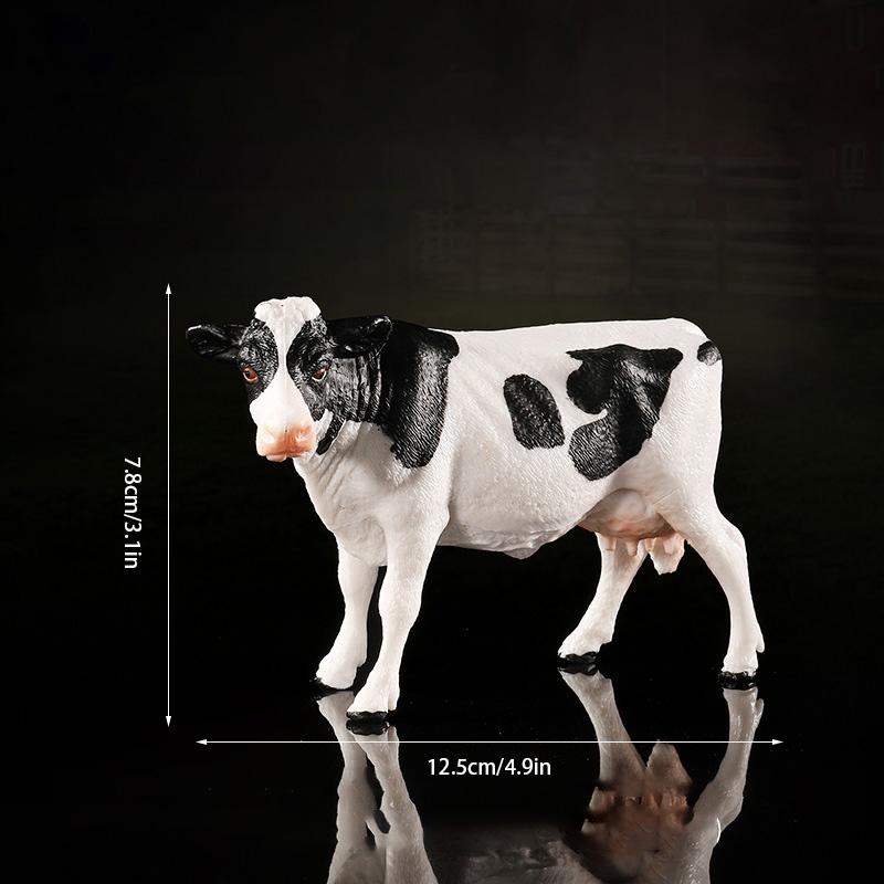 Realistic Animal Model Simulated Poultry Figurines Miniatures Mini Farm Dog Duck Cock Models Ornaments For Children Kids Gifts