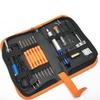 60W Electric Soldering Iron Set 19-Piece Kit with Adjustable Temperature for Home Repair 110V/220V Welding Function