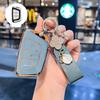 Compatible Car Key Cover for JAC Jiayue A5, X4, X7, iC5, iEVS4/7S, T8 Refine, S4, S7, M6 with Buckle