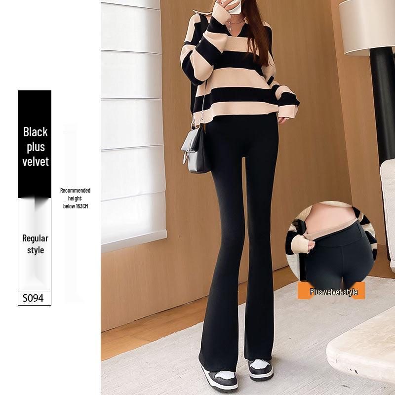 Women's High Waist Flare Yoga Pants – Summer Slim Fit, Elastic, Casual Sports Dance Pants