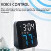 LED Digital Alarm Clock Electronic Digital Alarm Clock Screen Desktop Clock For Home Office Backlight Temperature Display