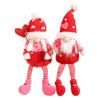 Mini Valentine's Day Faceless Doll Handmade Plush Gnomes Ornament Valentine's Day Decorative Gnomes for Holiday Decor