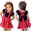 [yomaxer] Mickey Mouse Costume for Kids, Halloween Cosplay, Cute Boys' Cosplay, Baby Clothes, Kids' Suspenders, Kids' Everyday Wear, Popular Anime,
