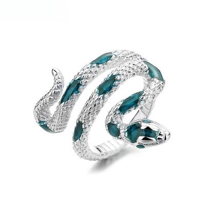 Classic Copper Alloy Zircon Ring Ladies Jewelry Wedding Promise Party Gift