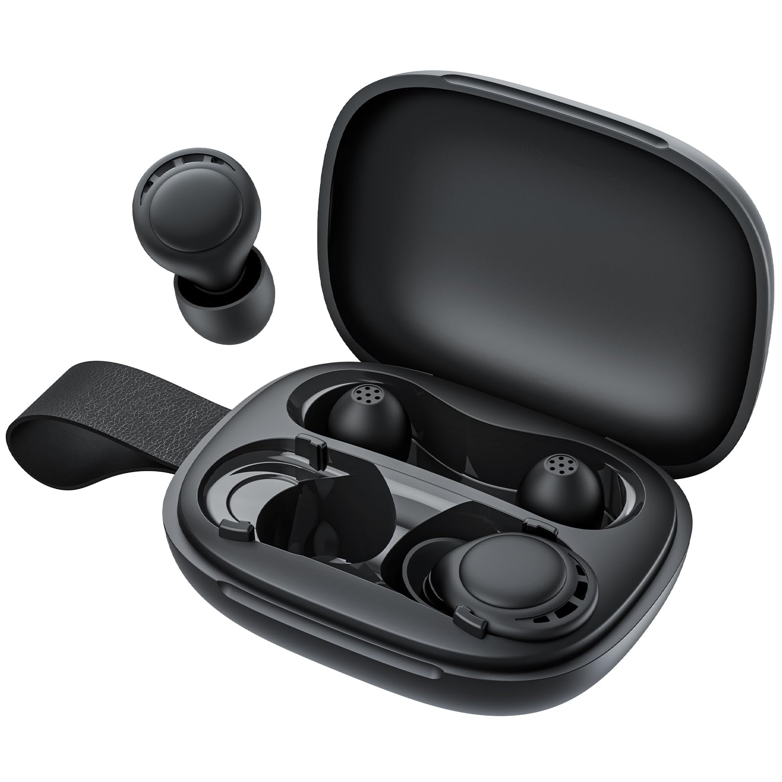 

Беруши для 2 Звук Шум Сон Шум Высокий слух Храп Звукоизоляция Изготовлены из Чехол для хранения В комплекте Размер x 2 Наборы Спать, Пары, Изоляция, чёрный