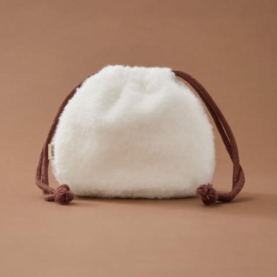 BT21 Dětský plyšový váček na provázek s nadýkaným obličejem