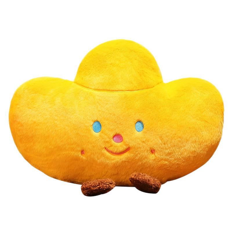 

Yuanbao Copper Coin Plush Pillow With Pp Cotton Fill For Office And Dorm Use Yuanbao,40 CM