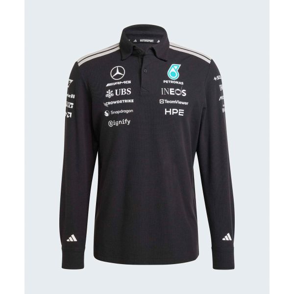 Adidas Mercedes - Amg Formula One Team Engineer Training Polo Shirt Men tops KE5514
