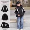 Girls' 2025 Spring/Autumn Fashion Windbreaker: Big Child's Trench Coat & Thin Jacket.
