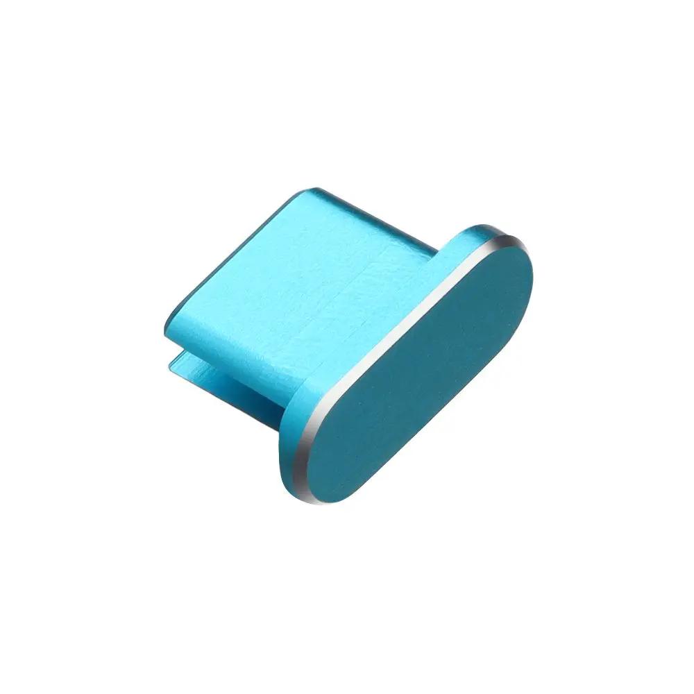 Metal Anti Dust Charger Dock Plug Micro/Type C/IOS Charging Port Stopper Cap Cover for iPhone 13 Pro Max Samsung Galaxy S22