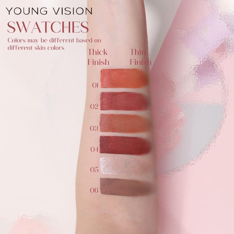 YOUNG VISION Multi-Purpose Makeup Stick 6 Colours Highlighter & Contour Balm Rouge & Matte Blush Stick Set