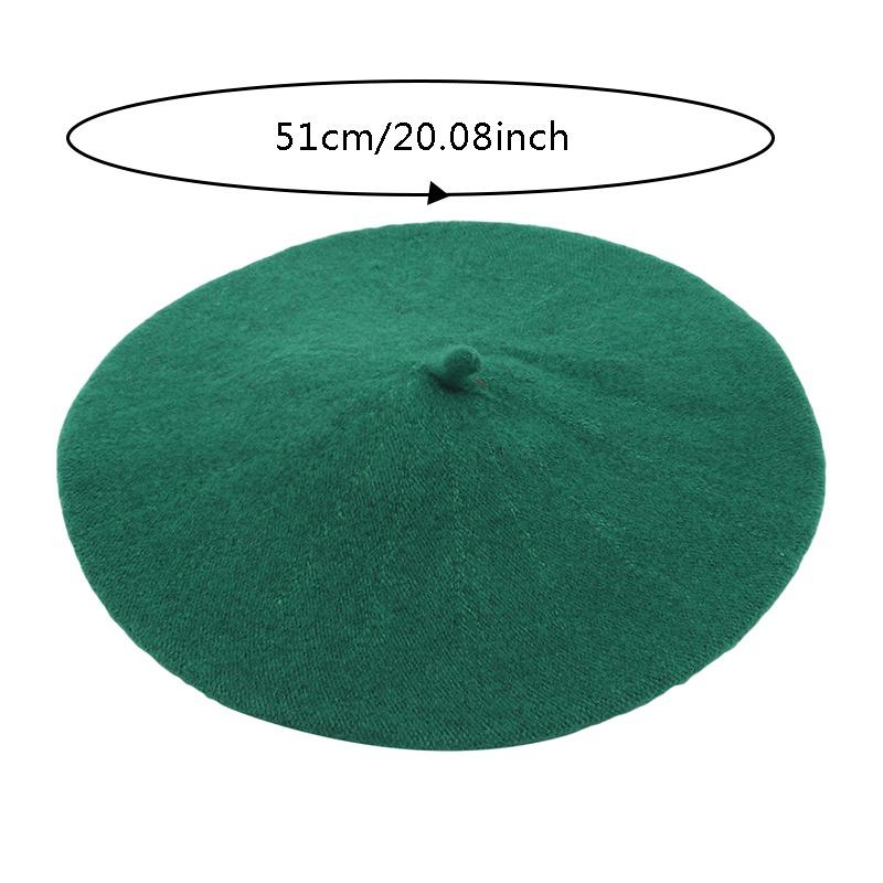 Winter Outdoor Kids Baby Warm Wool Hats Beret Artist Beanie Hat Fashion Ski Cap