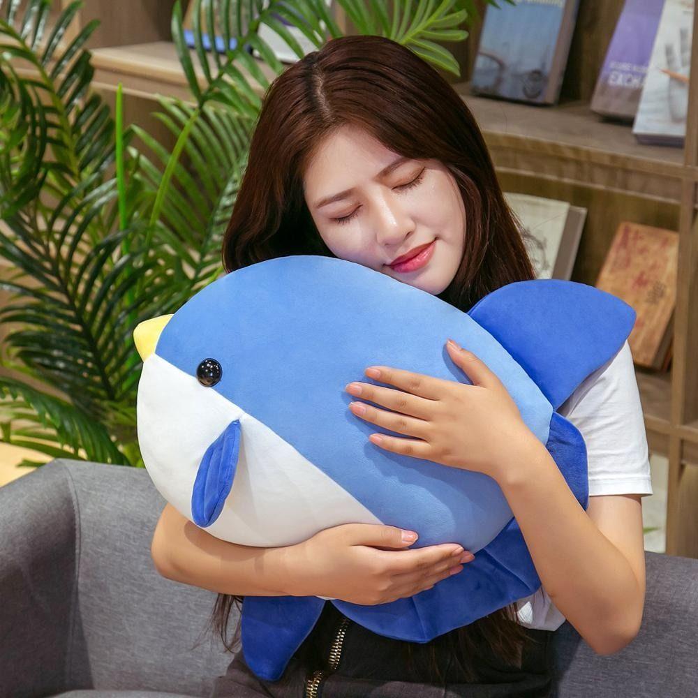 Room Decor Sofa Decor Animal Fish Pillow Sunfish Mola Doll Sunfish Plush Toys Anime Stuffed Toy