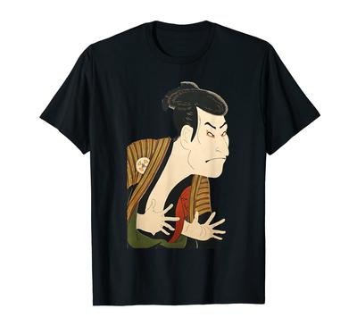 Oniji Slave Edobei Performed by Oniji Otani III Kabuki Actor Oniji Otani III Sharaku Japanese Art Toshusai Sharaku Otani's Ukiyo-e T-shirt