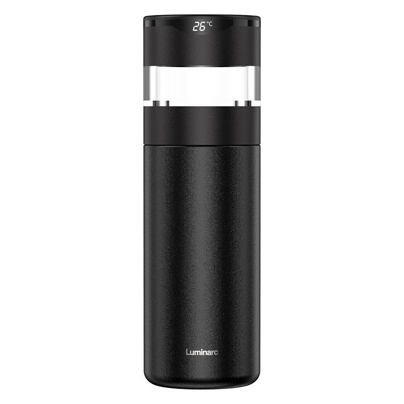 Luminarc Stainless Steel Thermal Travel Mug for Students, Home, Office - Unisex Portable Coffee Cup