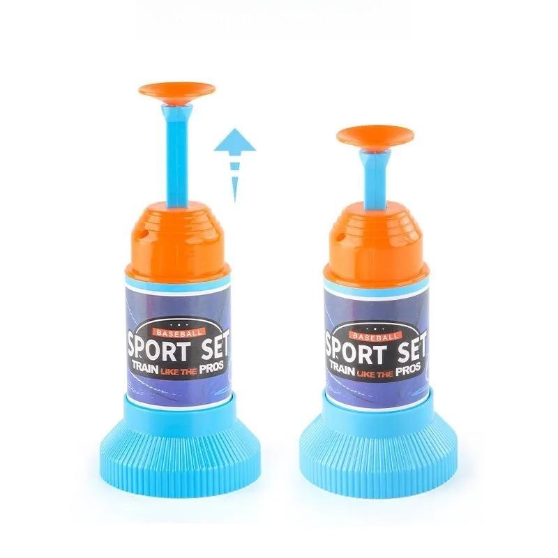 Adjustable Baseball Throwing Machine Kids Backyard Game Set Automatic Pitching Machine Outdoor Sports Toy for Children