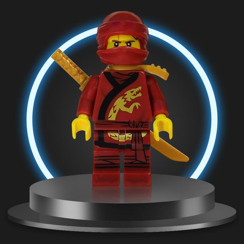 Ninja Minifiguur Bouwstenen Speelgoed, Creatieve Constructieblokken Set, Compatibel met Lego, Verjaardagscadeau voor Kinderen Jongens Meisjes