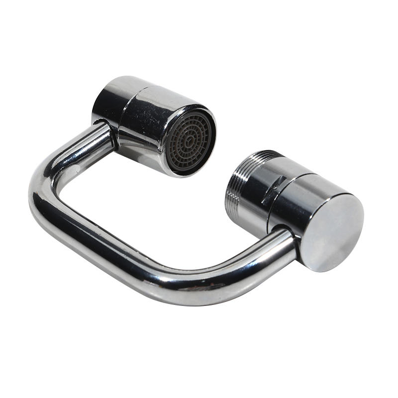 Single Gear/Double Gear Universal Swivel Faucet Extender Splash-Proof Kitchen Sink Faucet Aerator Extension with Adjustable Robotic Arm