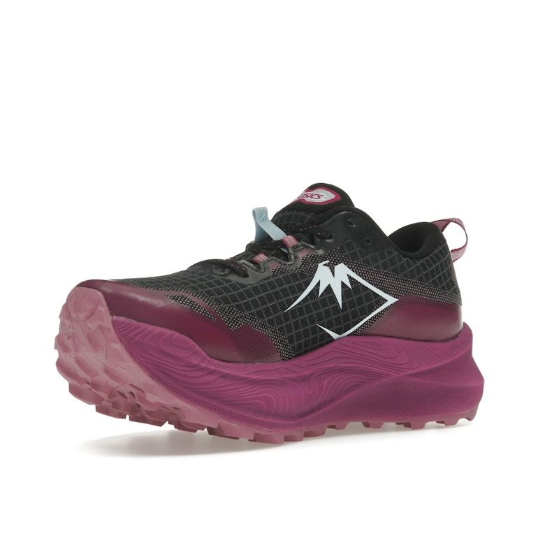 Asics  Trabuco Max 3 Black Dark Fuchsia Women Sneakers Light-Blue 1012B606-001