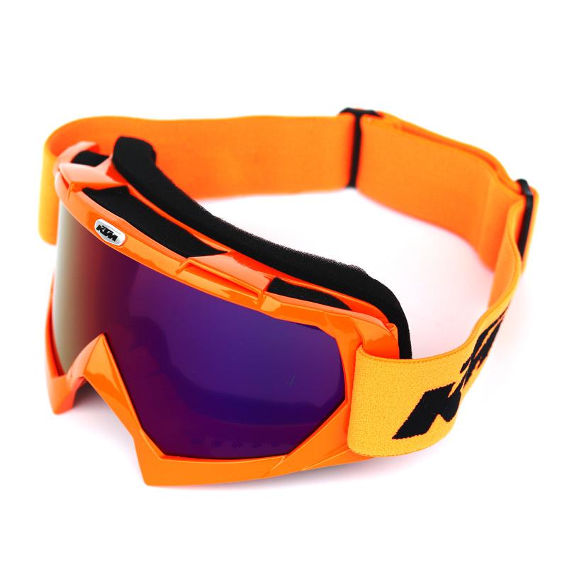 Gafas Off-road KTM Gafas Off-road para Motocicleta a Prueba de Viento Gafas de Esquí Gafas para Casco de Montar Gafas de Arena a Prueba de Viento Gafas de Velocidad