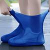 Latex Waterproof Shoe Covers Reusable Non-slip Rain Boots Shoes Covers Rubber Rain Boot Covers for Outdoor Use Gear
