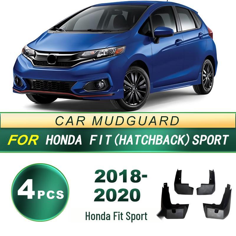 Брызговики на колеса Honda Fit Sport 2018-2020 - Мягкие резиновые
