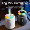 180ML Car Mini Aroma Diffuser Perfume Air Humidifier Essential Oil Purifier Aromatherapy with Color Lights For Car Home Bedroom