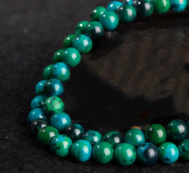 Přírodní kámen drahokam Phoenix Lapis Lazuli korálky 4 6 8 10mm kulaté distanční korálky pro výrobu šperků