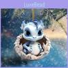Charming Acrylic Dragon Egg Pendant For Christmas Tree Decor And Car Mirror Ornament
