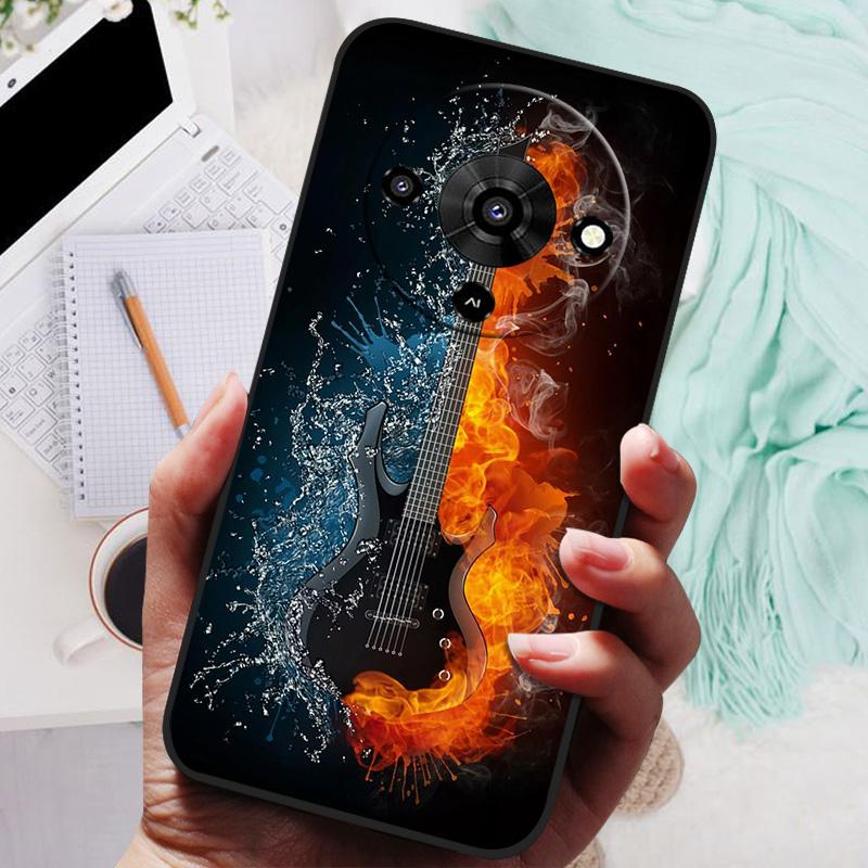 For ZTE Blade A76 5G Z2469N Case TPU Soft Rose Panda Cute Silicone Case Covers For ZTE Blade A76 A 76 BladeA76 5G Phone Cases