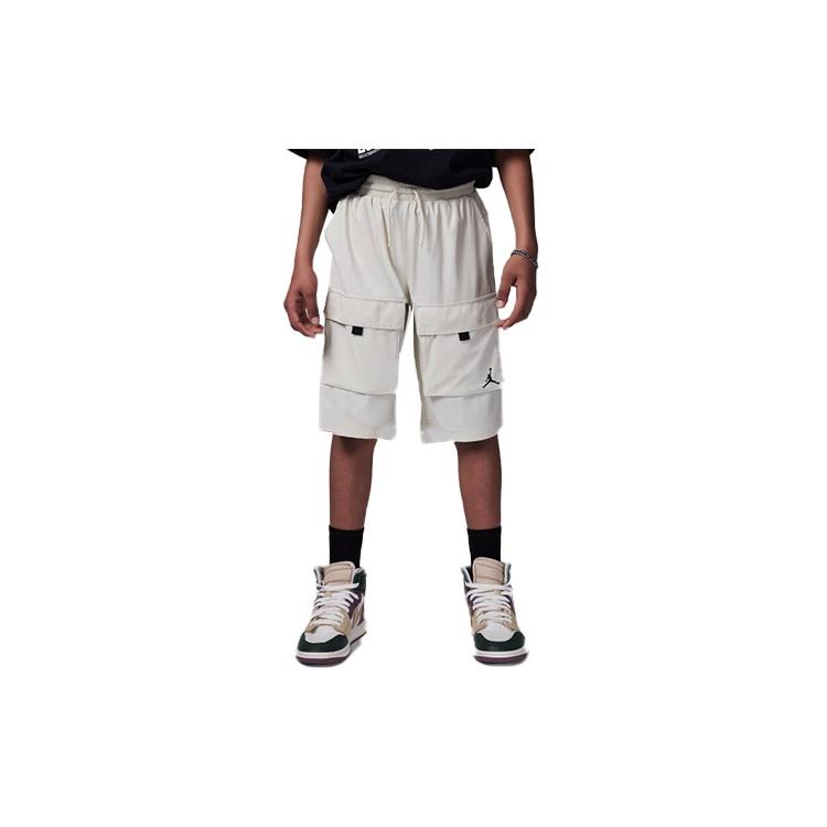 (GS) Air Jordan Jumpman Travel Cargo Shorts Sail Kids FQ0659-072 M