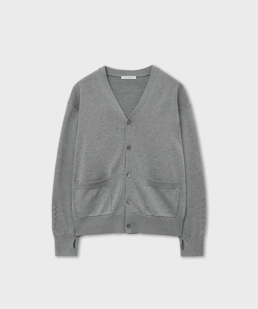 Intempomood Thumbhole Y-Neck Cardigan: 5 Colors