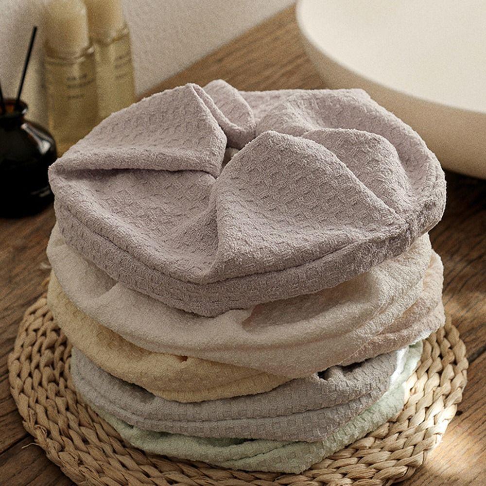 Autum Winter Hair-drying Scrunchies Oversized Sweet Head Bands Quick -Dry Hair Wrap Girls Women