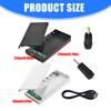 Power Bank Recarregável 18650 Conjunto de Montagem Modular Carregamento Rápido Portas Duplas Monitor de Status LED Textura ABS para Bateria