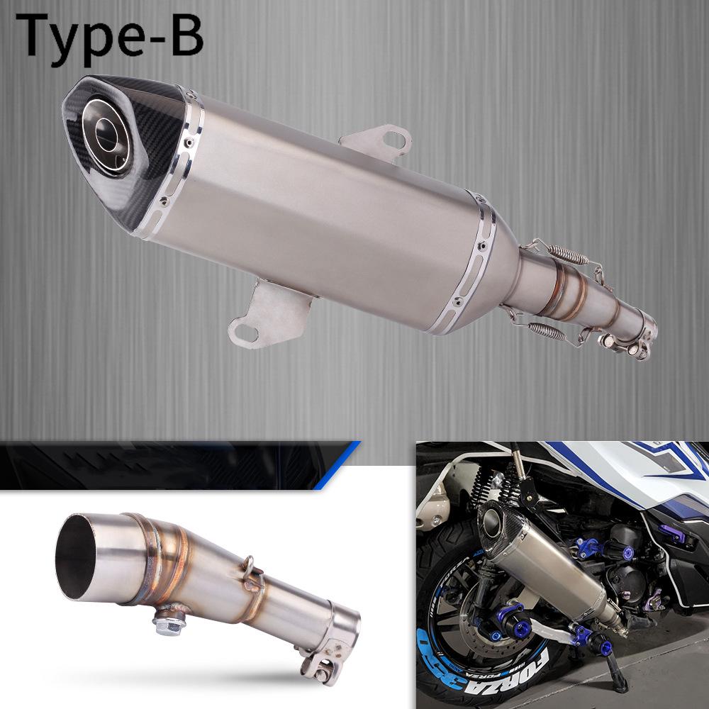 Forza350 Compatible Motorcycle Exhaust Tail Pipe
