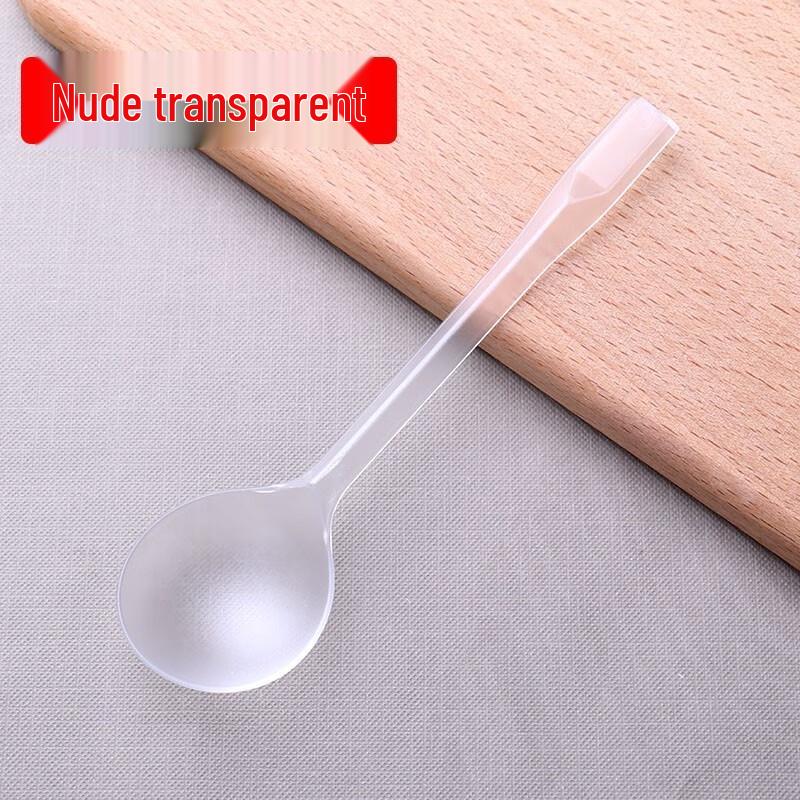 Disposable Transparent Dessert Spoons