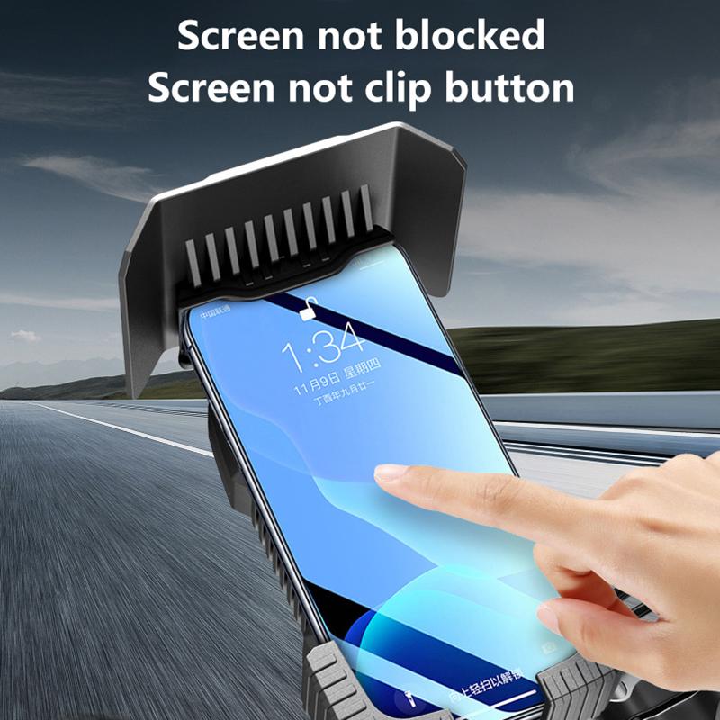 Bicycle Phone Holder Motorcycle Bike Handlebar Rear-View Mirror Phone Case For Iphone Android Bike Motorbike Phone Stand Mount