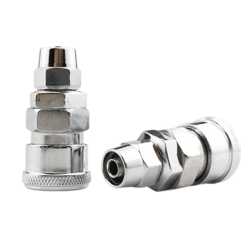 High Performances C Type Quick Connector For Air Tool Crafted From Wear Resistant Iron Ideal For Various Applications