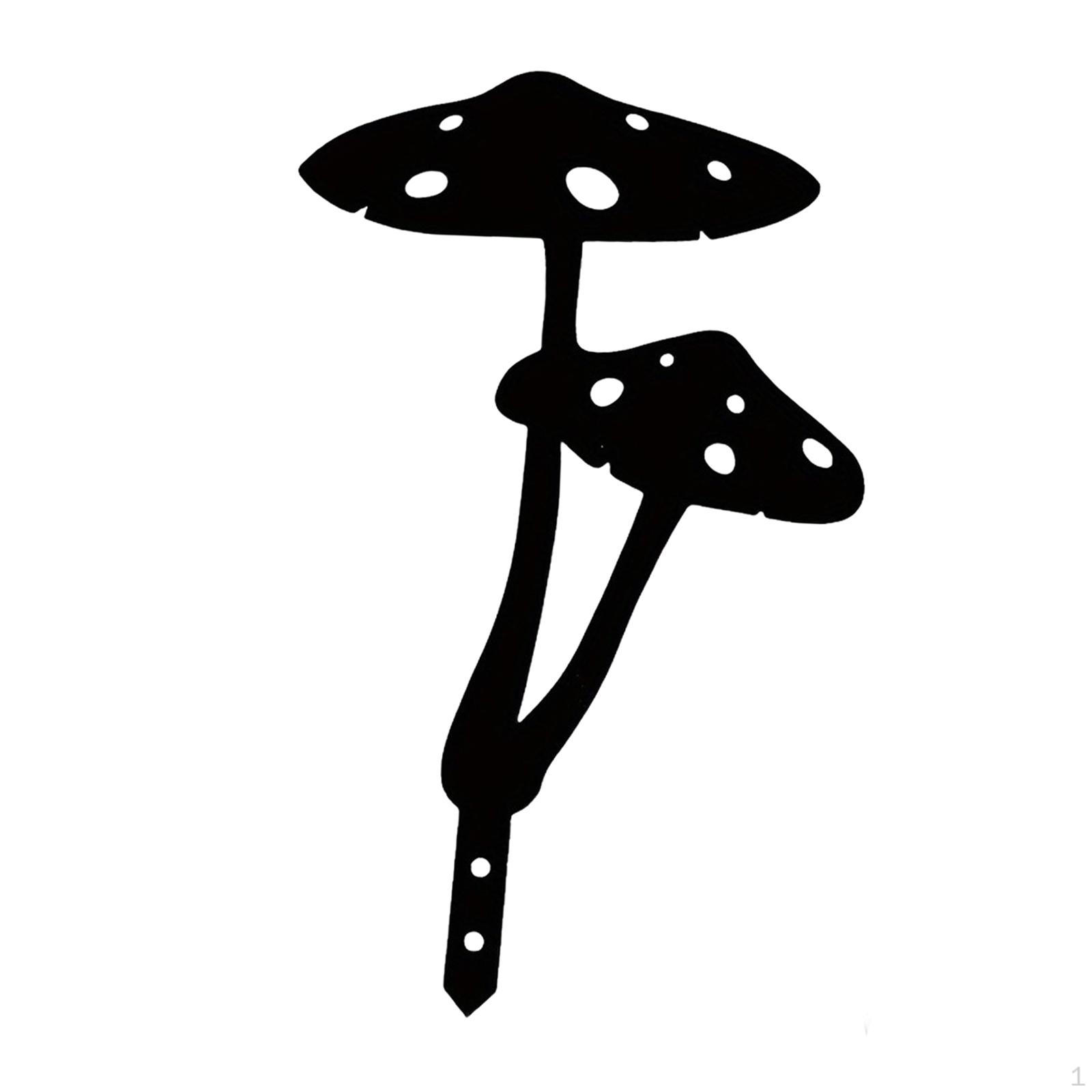 

Decor for Garden Iron Ornament Flower Pot Sign Outdoor Space 17cmx28cm