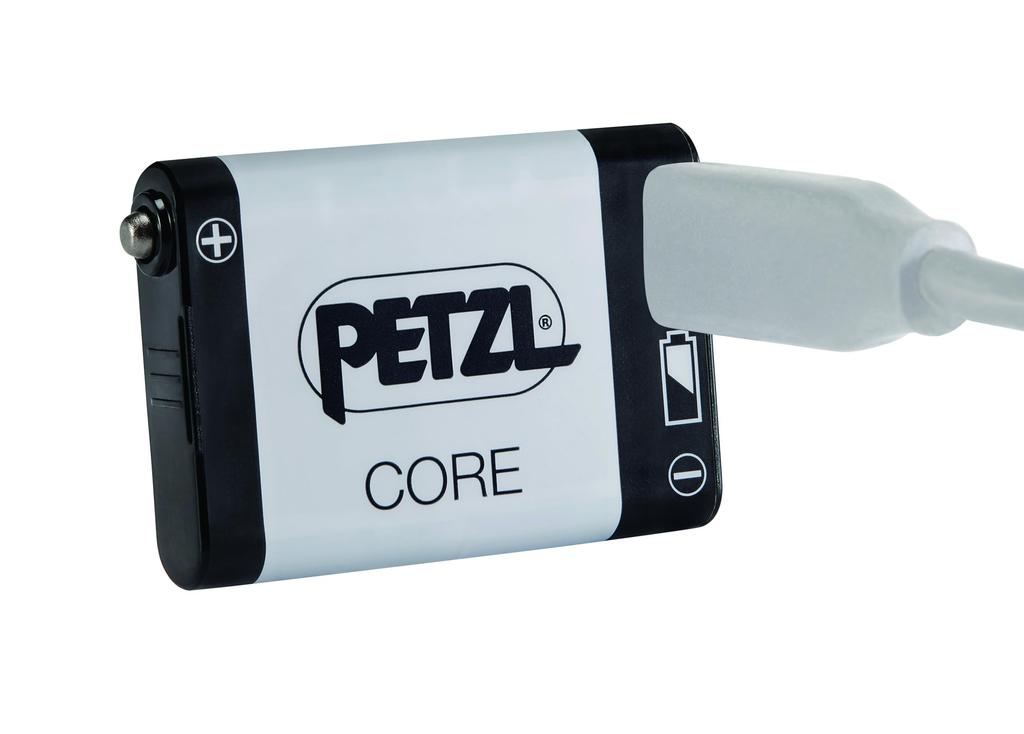 PETZL CORE 2 - Rechargeable Lithium-ion Battery Pack for CORE Compatible Headlamp - White