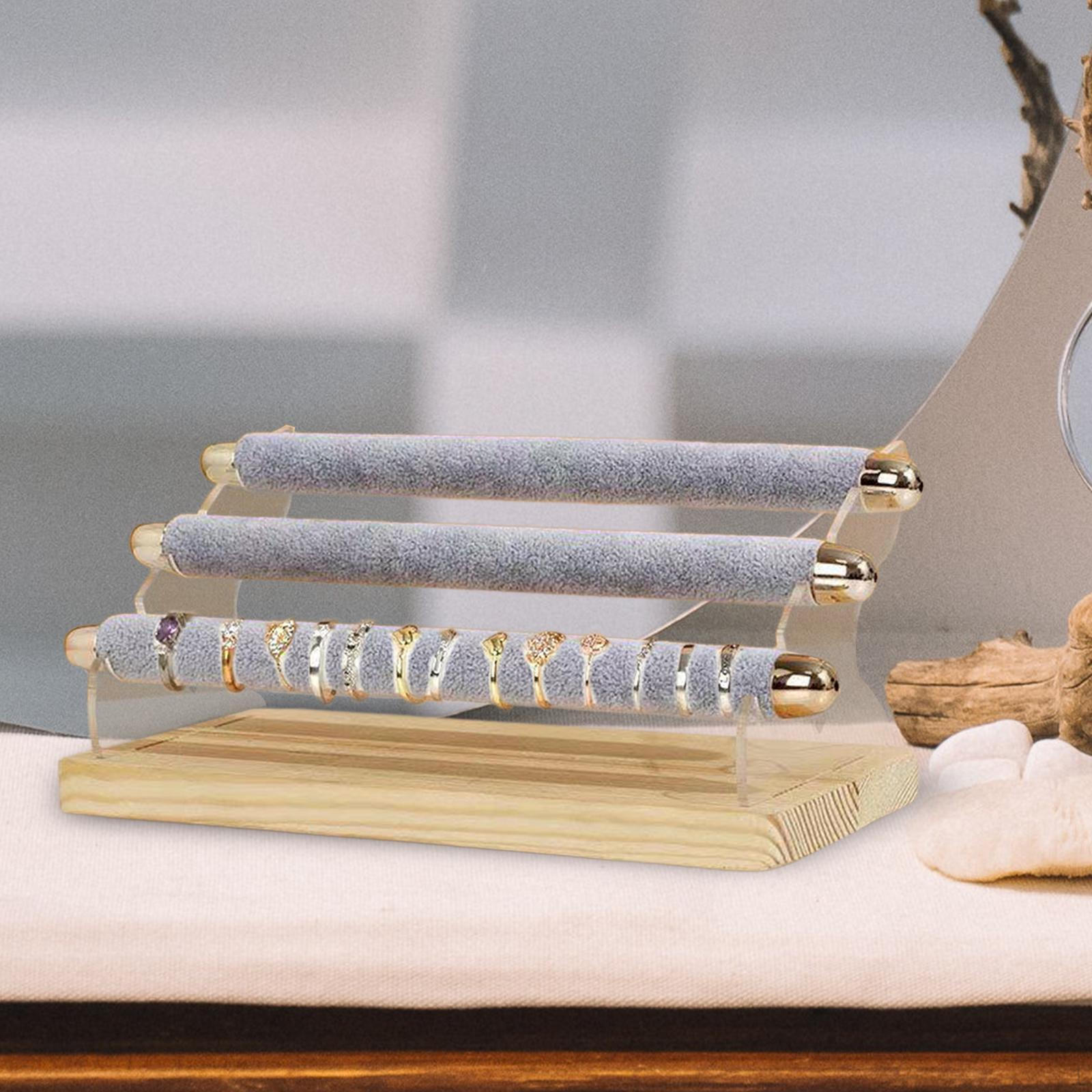 

- Подставка для демонстрации, органайзер для ювелирных изделий, стеллаж для хранения, держатель для столешницы серый