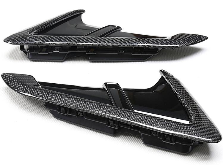 Carbon Fiber/Gloss Black Fender Vents for BMW X3 G01/G08, F97 X3M, X4, and X4M