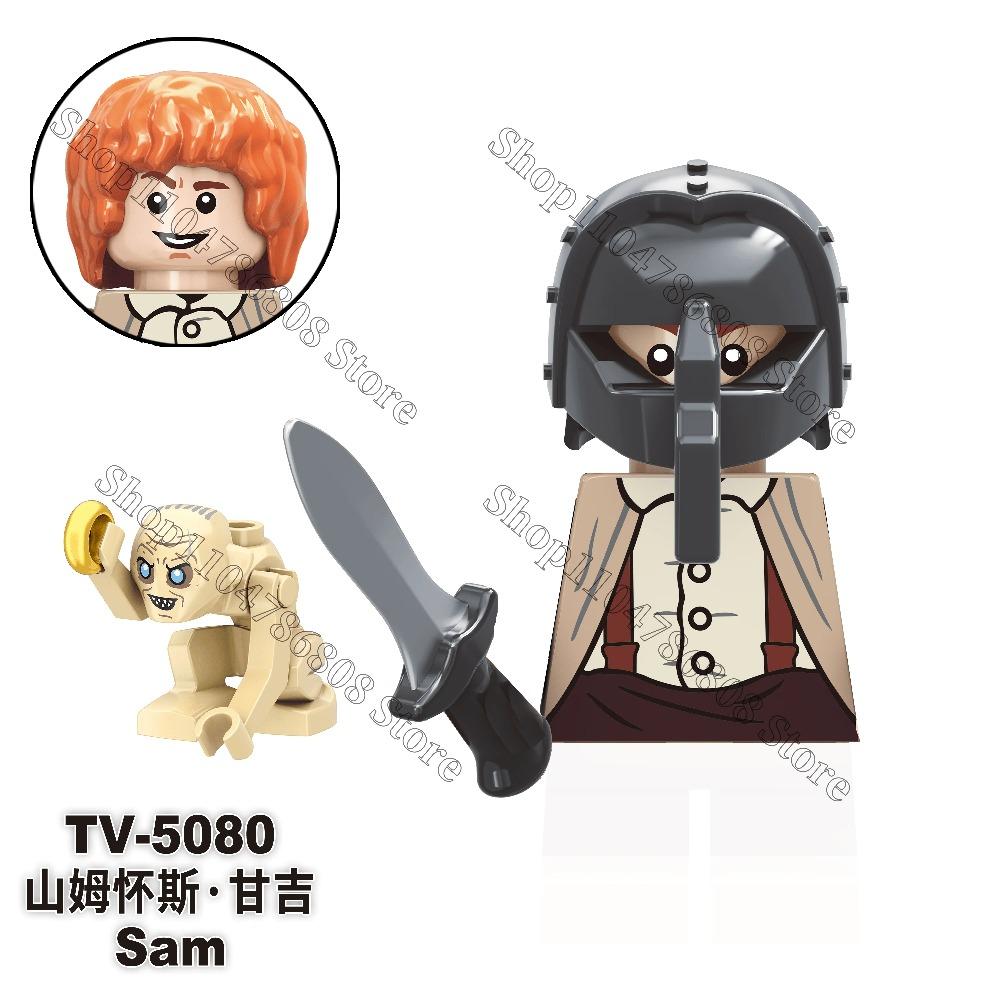 

Аниме-фигурка Властелин колец Урук-хай Боромир ОРКИ модель строительные блоки детский подарок кирпичные игрушки