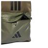 Adidas Recycled Polyester Backpack Unisex Strata Olive Green Adidas lS7042