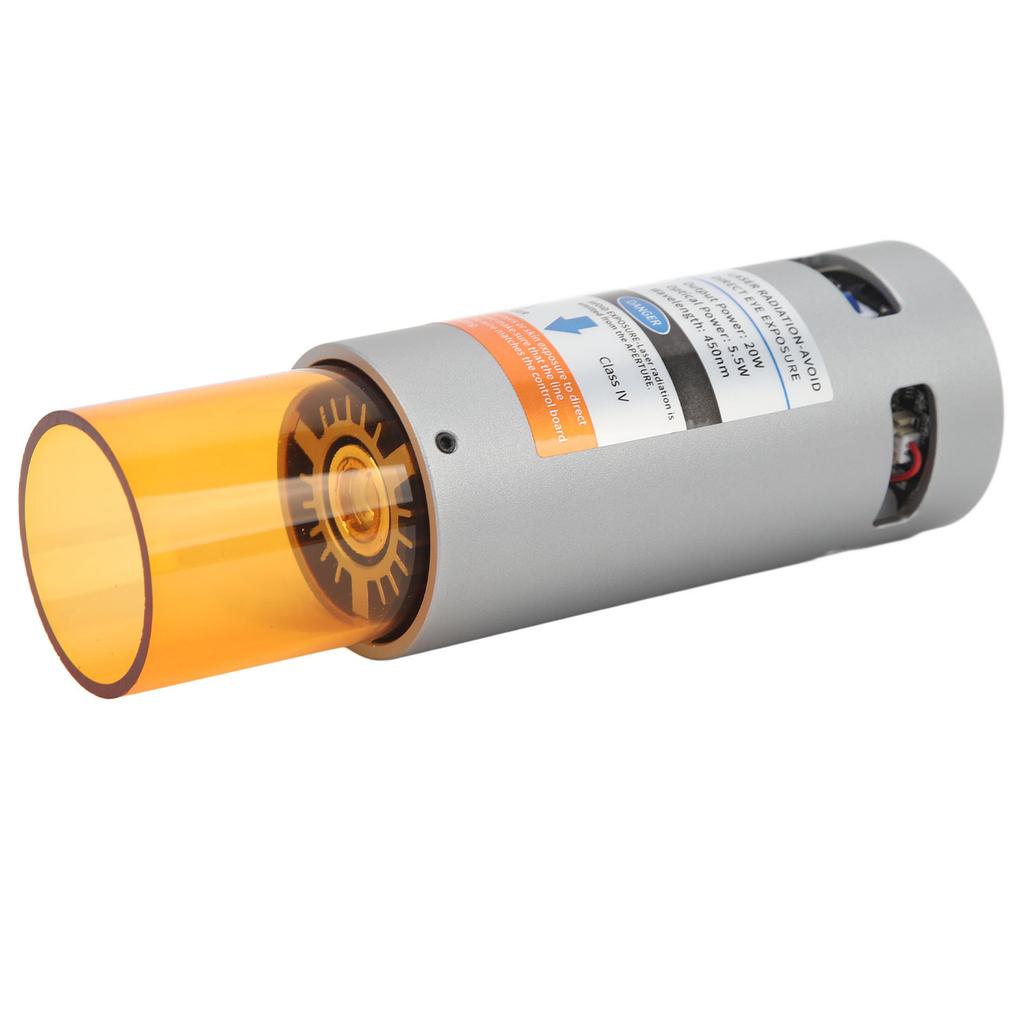 Laser Module 5.5W Compressed Spot Fast High Accuracy Fixed Focus Laser Cutter Module for 2108 3020 4540 CNC Engraver 12V