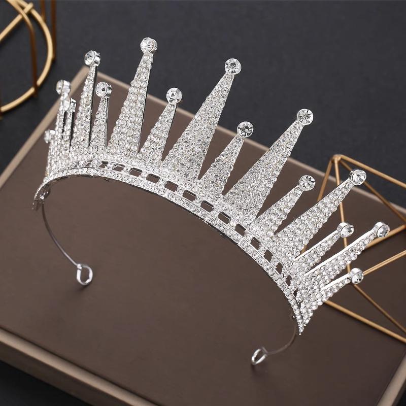 Neue Brautkrone Königin Schönheitswettbewerb Krone Tiara Geburtstagsparty Auftritt Haarschmuck